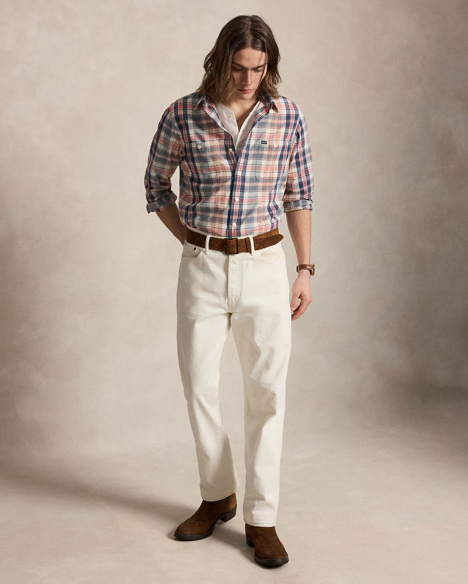 Classic Fit Madras Workshirt – Hans Clothier