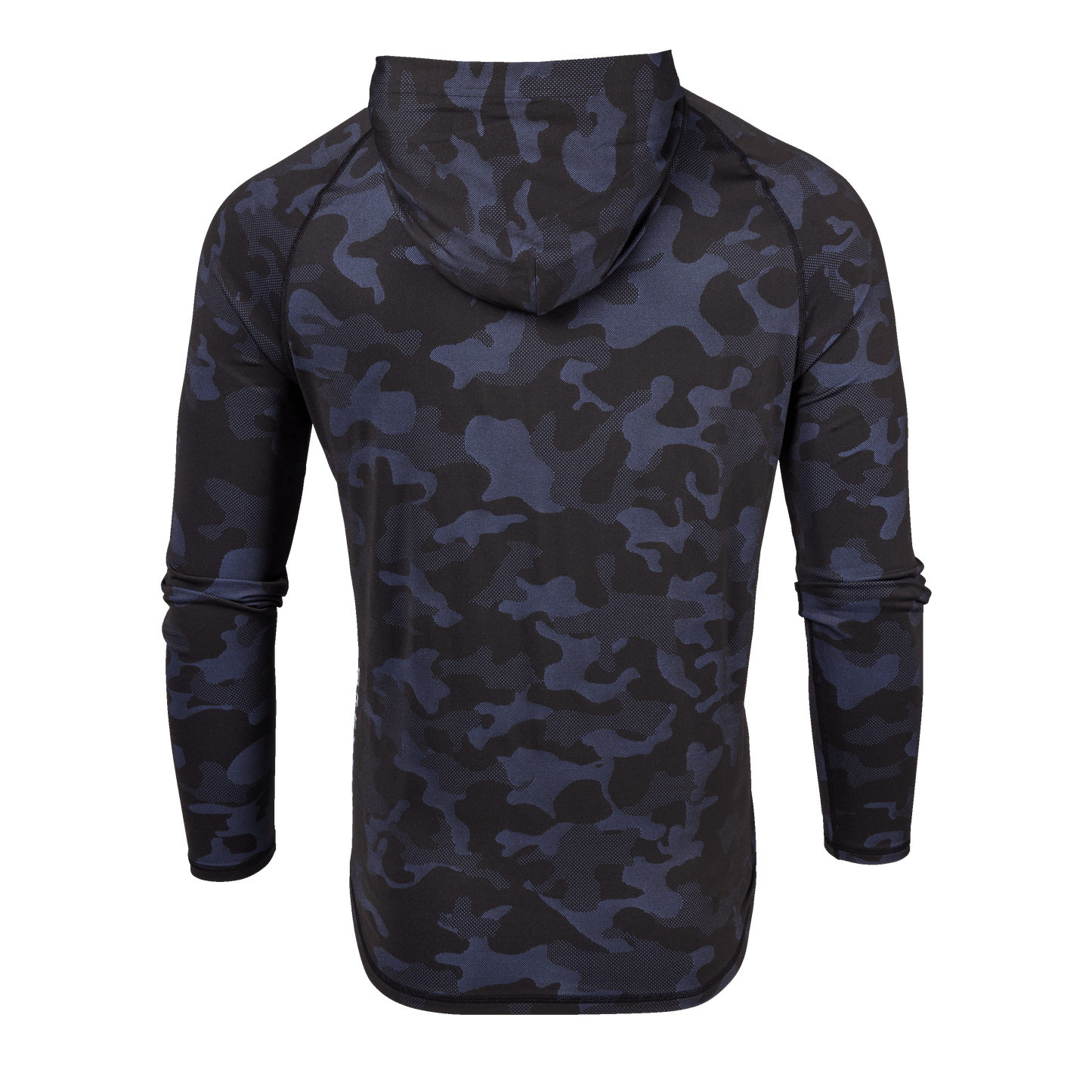Greyson Wolfpack Camo Kennebec Sport Hoodie in Maltese Blue camouflage pattern