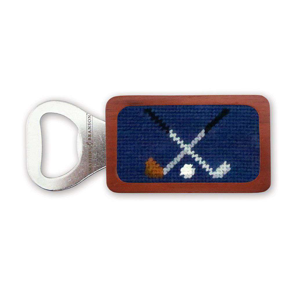 Smathers & Branson Crossed Clubs Bottle Opener - Thumbnail 2
